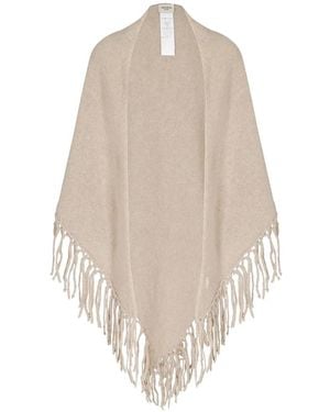 Weekend by Maxmara Écharpe À Bords Frangés - Blanc