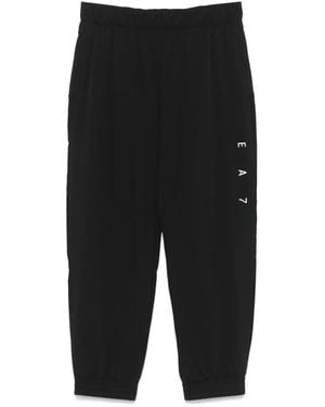 EA7 Trainingsbroek Met Logoprint - Zwart