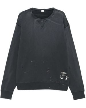 Chimala Paint-Splatter Sweatshirt - Black