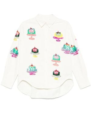 Essentiel Antwerp Hemethyst シャツ - ホワイト