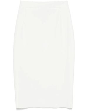 La Petite Robe Di Chiara Boni Midi-Kokerrok - Wit