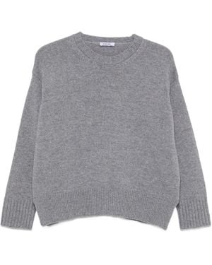 Base London Round-Neck Jumper - Grey