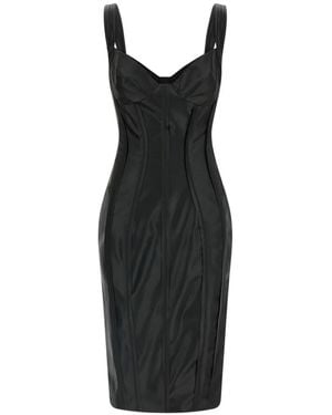 Elisabetta Franchi Bustier Dress - Black