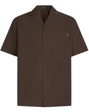 KARL LAGERFELD Short-Sleeve Shirt - Brown