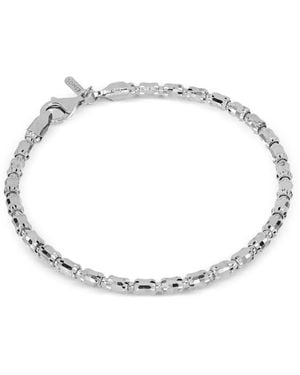 Desmo Barrel Crystal 4 Bracelet - Metallic
