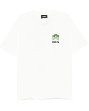 Homies Marbella Logo-Printed T-Shirt - White
