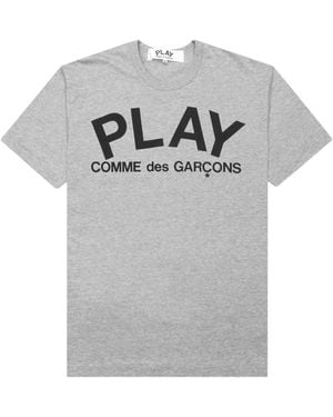 COMME DES GARÇONS PLAY Play Logo T-shirt - Grey