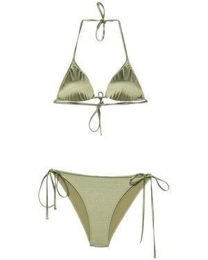VENUJA Tie-Fastening Bikini - Metallic
