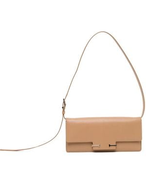 Tom Ford T-Bar Schultertasche - Weiß