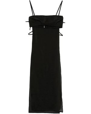 Occleus Kate Silk Top - Black