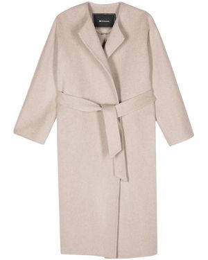 Kiton Cappotto Monopetto - Neutro