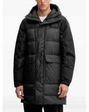 Helly Hansen Padded Hooded Coat - Black