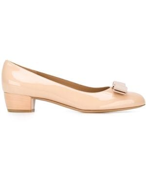 Ferragamo Escarpins "Vara" - Neutre