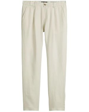 Marc O' Polo Pleated Trousers - Natural