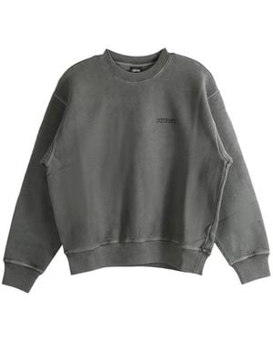 Stussy Logo-Detail Sweatshirt - Grey