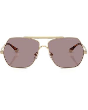 Michael Kors Denver Geometric-Frame Sunglasses - Pink