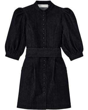 D'Estree Amoako Cotton-Blend Dress - Black