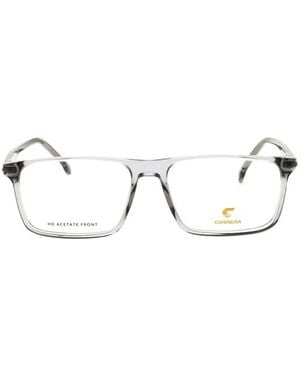 Carrera Rectangle-Frame Glasses - White