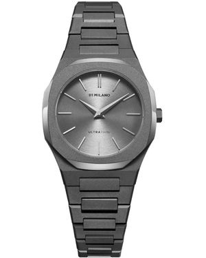 D1 Milano Reloj Ultra Thin De Mm - Gris