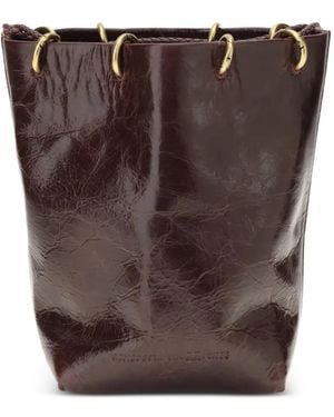 Benedetta Bruzziches Mini Sac Seau Doudou Petite - Brown
