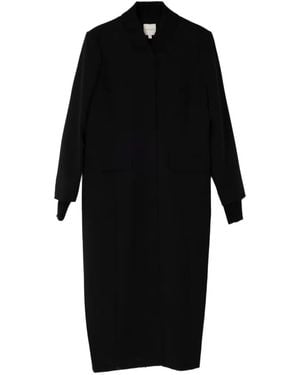FAVORITE DAUGHTER Ribbed Coat - Black