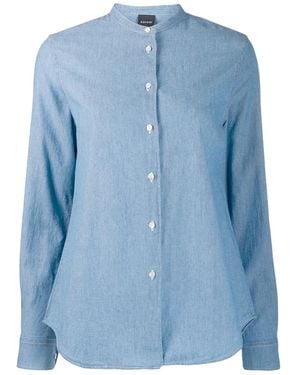 Aspesi Long Sleeved Shirt - Blue