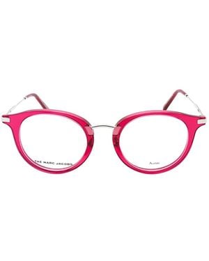 Marc Jacobs Round-Frame Glasses - Pink
