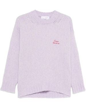 Giada Benincasa Crew-neck Sweater - パープル
