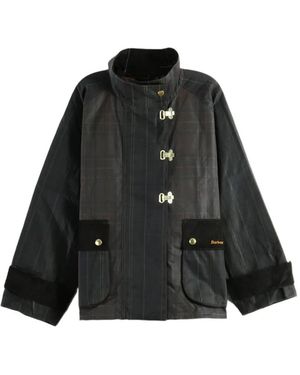 Barbour Veste À Carreaux - Black
