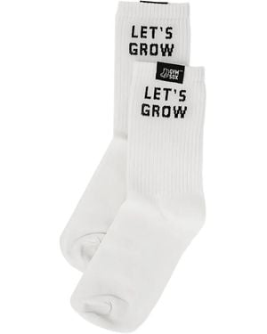 Happy Socks 'Let's Grow' Socks - White