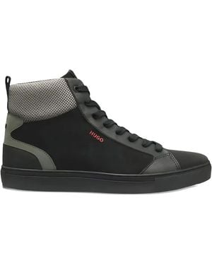 HUGO Morrie High-Top-Sneakers - Schwarz