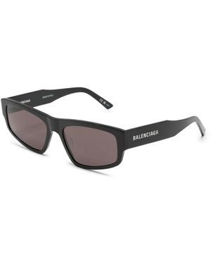 【送料&関税込】Balenciaga Logo D-frame Bb0388s Sunglasses - Balenciaga BB0388S 001 Sunglasses - US