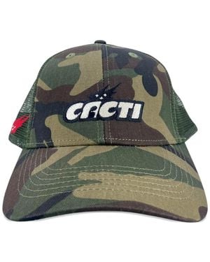 Travis Scott Cacti Complexcon Exclusive Camouflage-Print Cap - Green