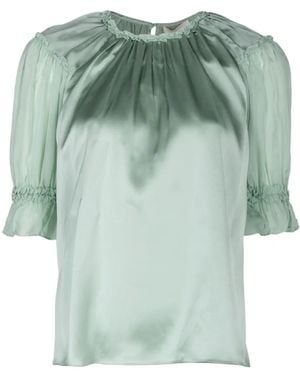 Ulla Johnson Alina Blouse - Green