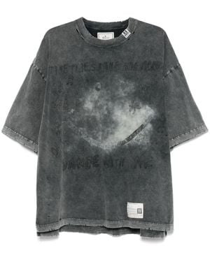 Maison Mihara Yasuhiro Klassisches T-Shirt - Grau