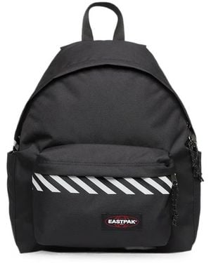 Eastpak Day Pak'R Diagonal-Stripe Backpack - Black