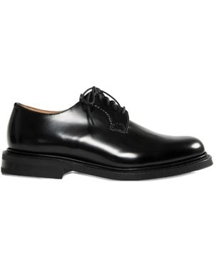 Church's Leather Lace-Up Derby Shoes - Black