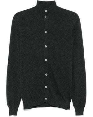 Fedeli Cashmere Cardigan - Black