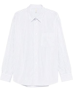 sunflower Chemise Rayée New Base - White