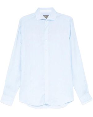 N.Peal Cashmere Button-Up Overhemd - Wit