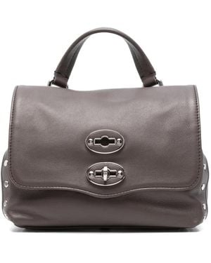 Zanellato Mini Postina Tote Bag - Grey