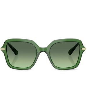 Swarovski Square-Frame Sunglasses - Green