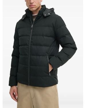 Hackett Hooded Zip Jacket - Black