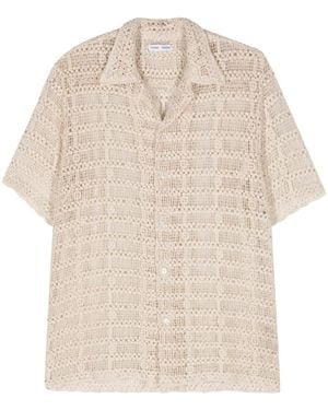 Cmmn Swdn Camisa de ganchillo - Neutro