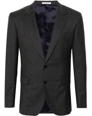Fursac Virgin Wool Blazer - Black