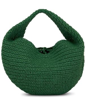 Khaite The Olivia Raffia Tote Bag - Green