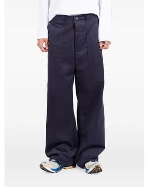 Societe Anonyme Supercargo Wide-Leg Trousers - Blue