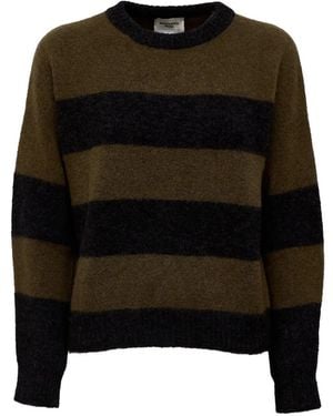 Weekend by Maxmara Gestreifter Pullover - Schwarz
