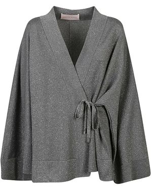 Circus Hotel Wrapped Kimono - Grey