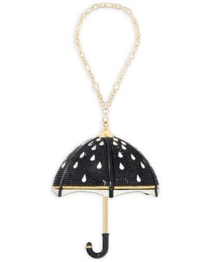 Judith Leiber Umbrella Stormy Mini-Tas - Wit